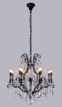 Фото 3 Люстра Crystal Lux MAGNIFICO SP13 BLACK/TRANSPARENT