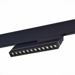 Фото 3 ST805.446.12 Магнитный трековый светильник Черный LED 1*12W 4000K 450Lm Ra>90 36° IP20 L220xW22xH117 SKYLINE 48