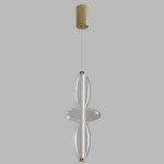 Фото 1 Светильник подвесной Crystal Lux QUASAR SP14W LED TRANSPARENT