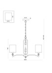 Фото 5 Подвесной светильник Freya FR1007PL-05BS