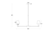 Фото 1 Подвесной светильник Maytoni MOD104PL-09B