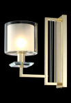Фото 3 Бра Crystal Lux NICOLAS AP1 GOLD/WHITE
