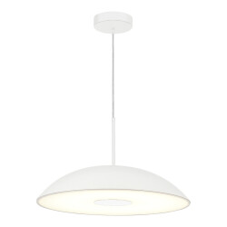 Фото SL6128.503.01 Светильник подвесной ST-Luce Белый/Белый LED 1*24W 3000K ЛИДИА