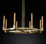 Фото 2 Люстра Cannele 8 brass