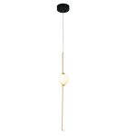Фото 2 Подвесной светильник MD21001050-1A black/gold