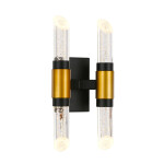 Фото 3 Настенный светильник MB18001040-4A gold/black