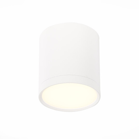 Фото ST113.532.05 Светильник потолочный Белый LED 1*5W 3000K 390Lm Ra>90 120° IP20 D68xH75 170-240V Накладные светильники