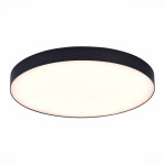 Фото 3 ST606.432.96 Светильник потолочный Черный LED 1*96W 3000K 8 640Lm Ra>85 120° IP20 D600xH55 185-265V Накладные светильники