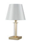 Фото 4 Настольная лампа Crystal Lux NICOLAS LG1 GOLD/WHITE